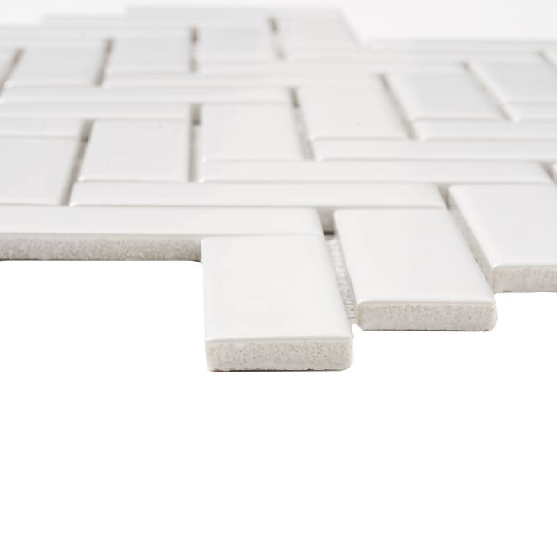 Rivonia Herringbone Matt Mosaic Tile