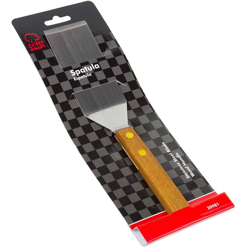Chef Craft 8" Mini Stainless Steel Spatula Turner - Great for Cookies, Brownies