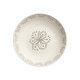 preview thumbnail 7 of 6, Sango Siterra Glazed Garden 4-Piece Speckled Stoneware Pasta Bowl Set- Wide Shallow Dinner Bowls with Hand-Painted Rustic Design