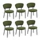 preview thumbnail 43 of 49, Hearth Upholstered Dinning Chair Set by Christopher Knight Home Set of 6 - Green+Black