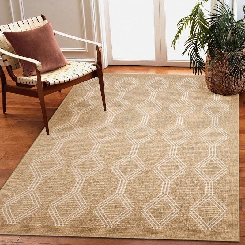 Liora Manne Sahara Links Indoor/Outdoor Rug - 6'6" x 9'4"
