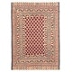 preview thumbnail 1 of 7, ECARPETGALLERY Flat-Weave Shiravan SMK Red Wool Tapestry Kilim - 4'0 x 5'7