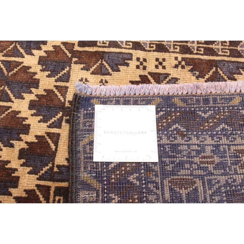 ECARPETGALLERY Hand-knotted Teimani Beige Wool Rug - 2'11 x 4'7