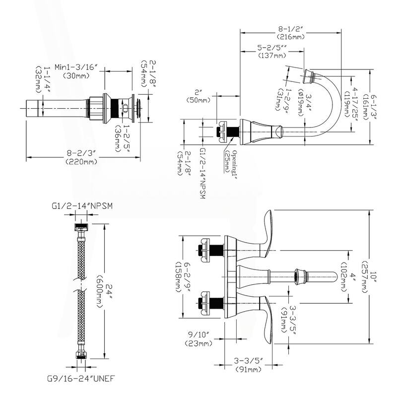 4 Inch Vanity Sink Faucet
