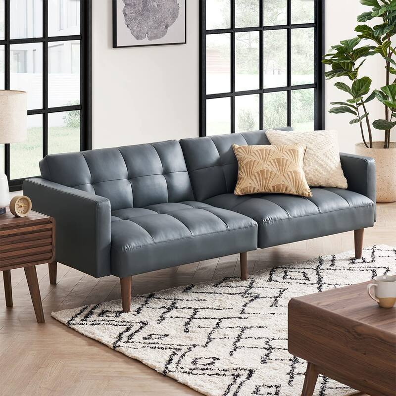 Mopio Aaron Futon Convertible Sofa Sleeper Futon