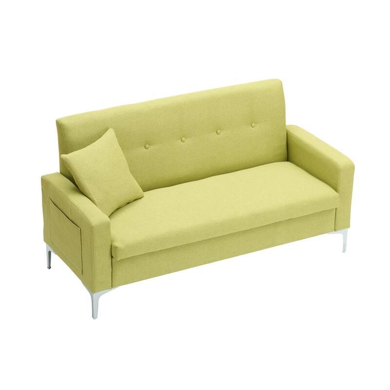 57" Modern Loveseat Sofa with Storage for Living Room