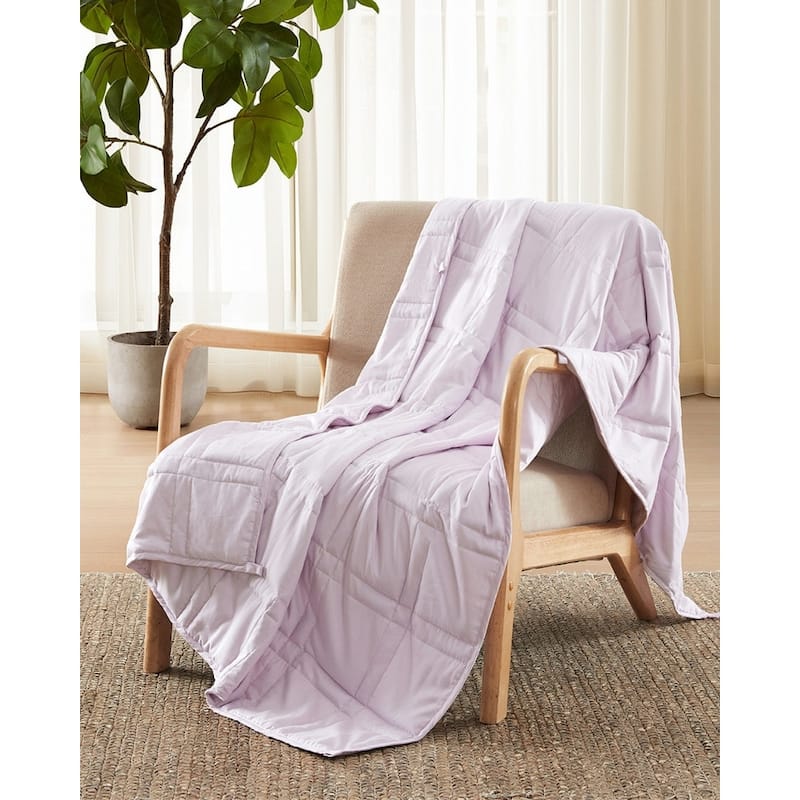 Cool Cotton Weighted Blanket - 12lb Throw