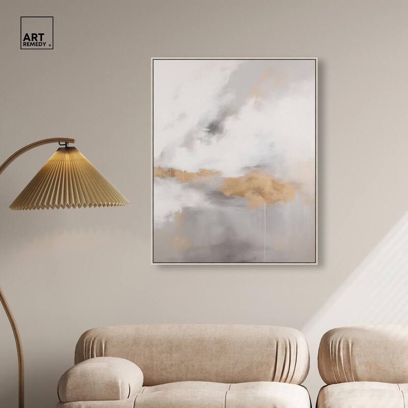 Fleeting Gold II Canvas by Art Remedy