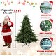 preview thumbnail 10 of 22, 4/5/6/7/7.5 FT PVC/PE Mixed Green Memory Wire Christmas Tree