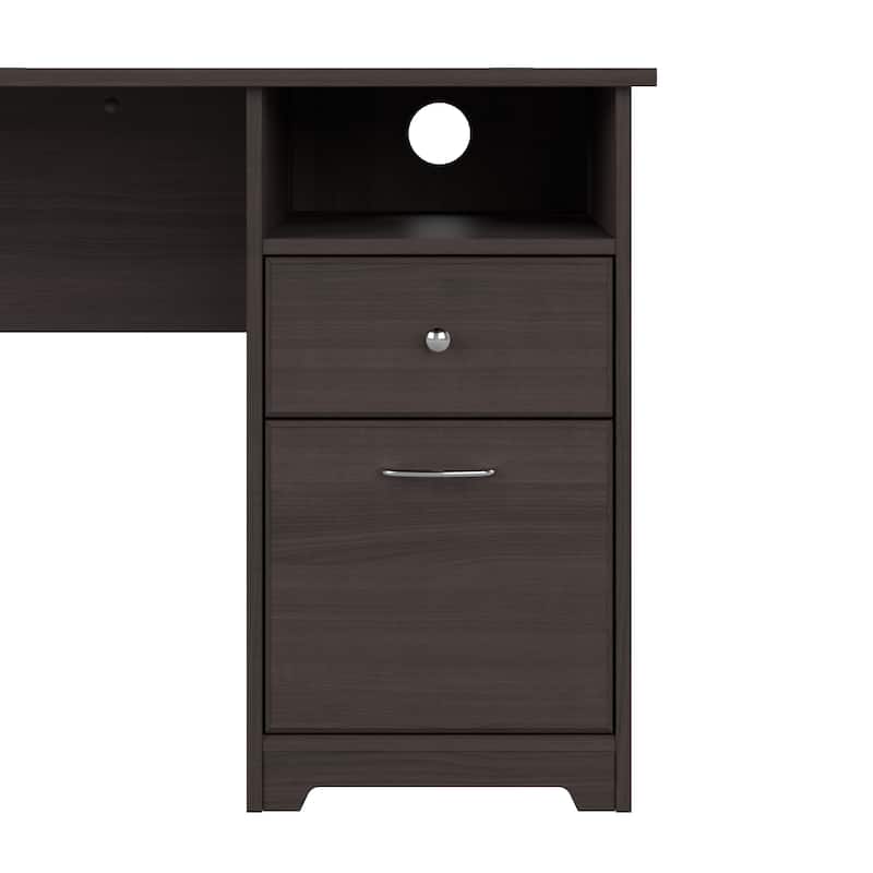 Bush Furniture Cabot 60W Computer Desk with Drawers and Storage