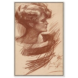 Fluid Contours Canvas Classic Nude Art by Art Remedy - Bed Bath