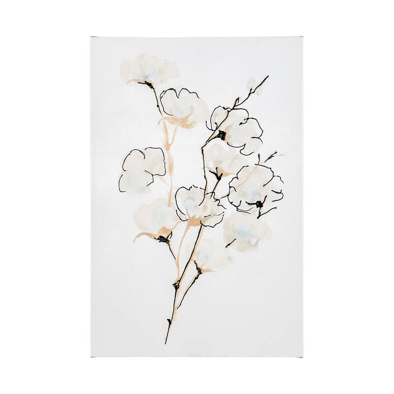 Summer Cotton III (36 x 54) Canvas Art Print - Large