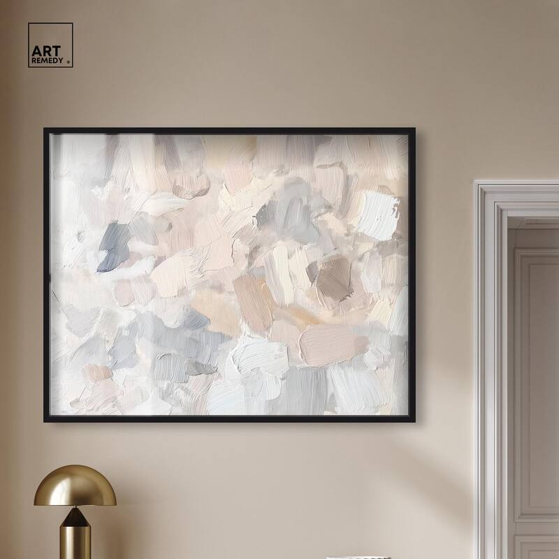Soft Colors Fade I Shadowbox by Art Remedy