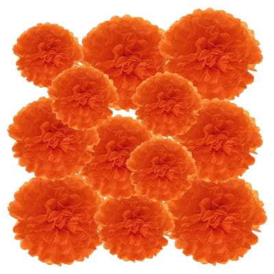 12Pcs 4"/6"/8" Tissue Pom Poms Paper Flowers Ball Party Wedding Decor