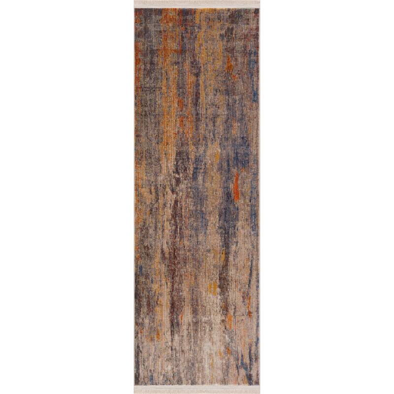 Sevita Modern Desert Distressed Abstract Area Rug