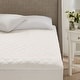 preview thumbnail 23 of 29, Beautyrest Cotton Deep Pocket Heated Mattress Pad-20 Heat Settings - White