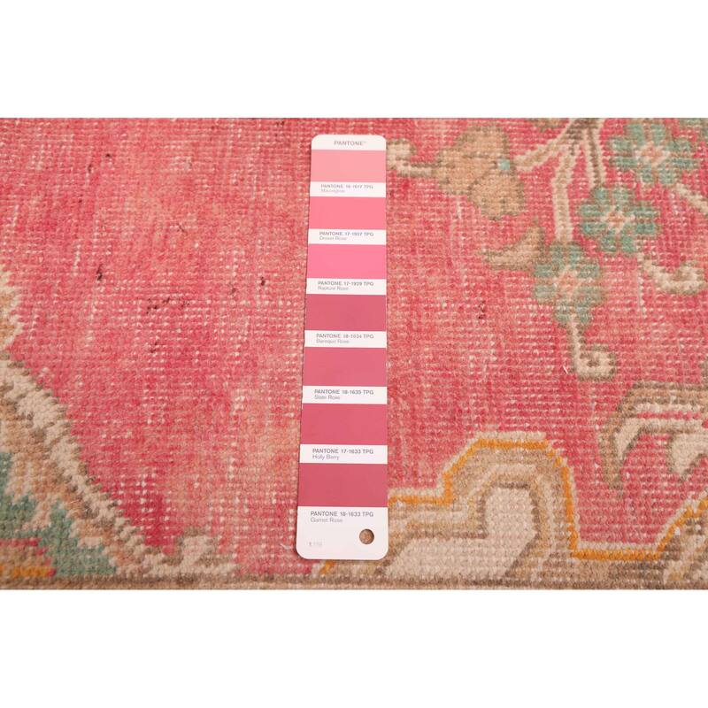 ECARPETGALLERY Hand-knotted Antalya Vintage Red Wool Rug - 9'5 x 12'7