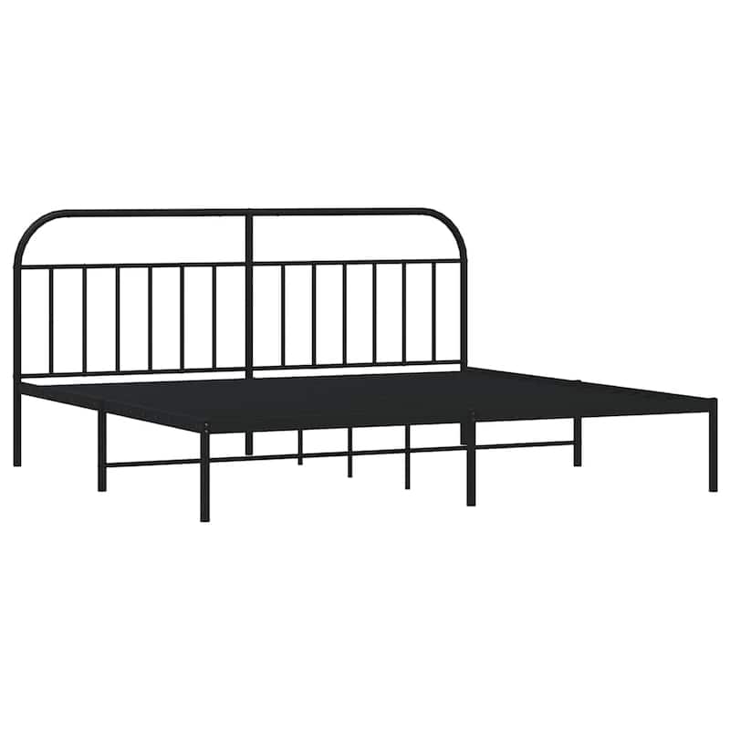 vidaXL 12 Inches Metal Bed Frame No Mattress