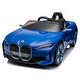 preview thumbnail 1 of 58, Licensed BMW I4,12v Kids ride on car 2.4G W/Parents Remote Control,electric car for kids,Three speed adjustable Blue