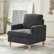preview thumbnail 46 of 50, Accent Chair/Armchair for Bedroom Living Room with Wood Legs