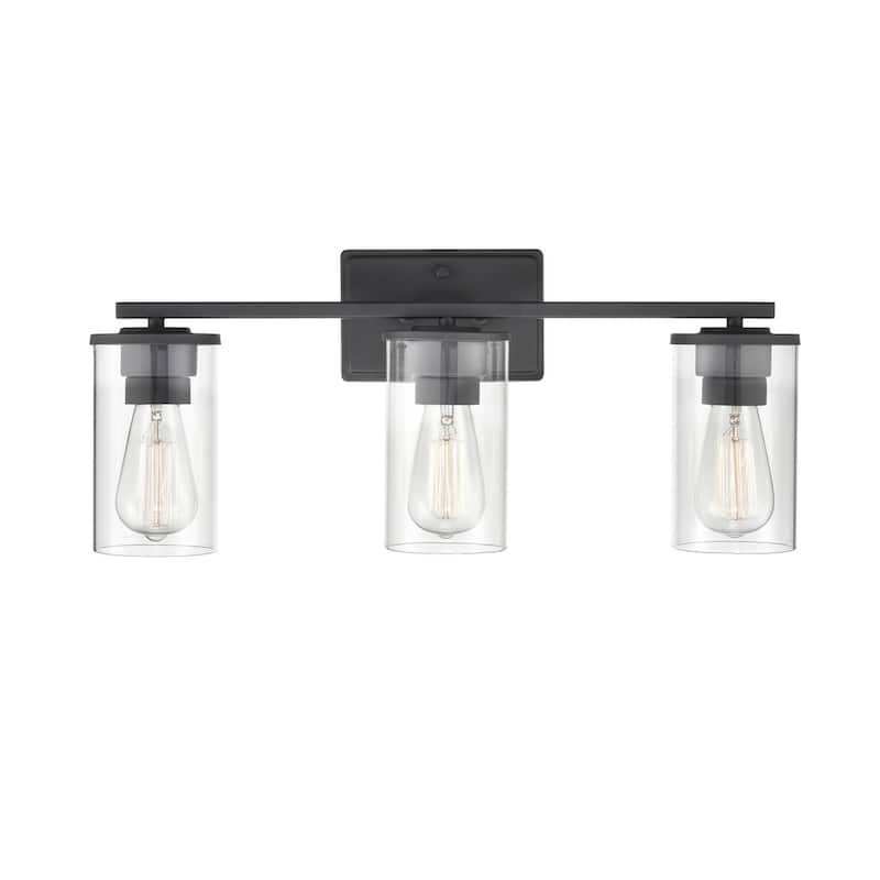 Millennium Lighting Verlana 3 Light 22" Wide Bathroom Vanity Light - Matte Black