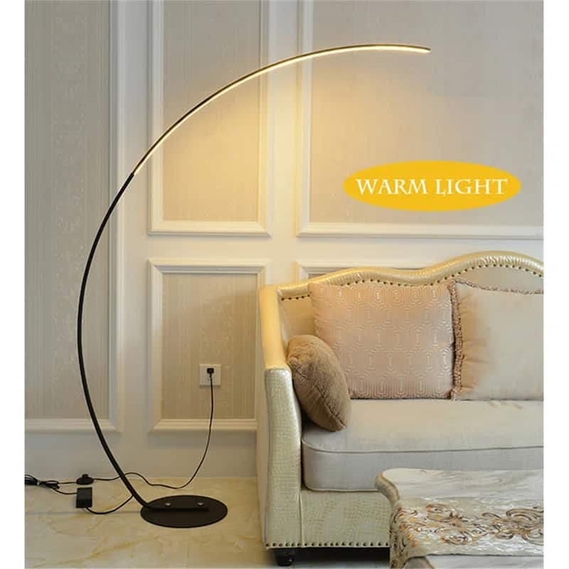 62.99 Inches Metal Arched Floor Lamp