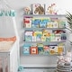 preview thumbnail 1 of 8, Wallniture Denver TJ 46" Picture Ledge Wall Shelves, Gray, Set of 4 - Gray