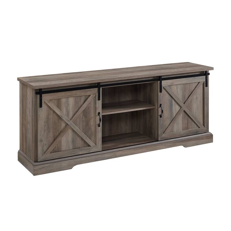 Middlebrook Wind Gap 70-inch Sliding Barn Door TV Stand