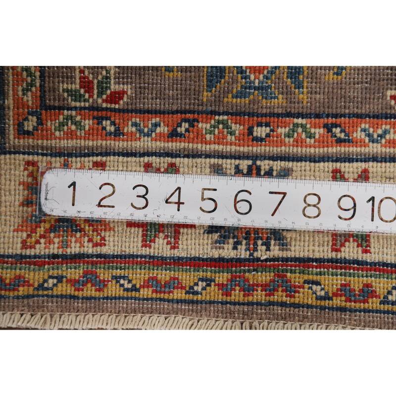 Traditional Kazak Oriental Rug Handmade Wool Carpet - 2'0"x 3'0"