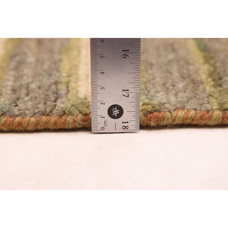 ECARPETGALLERY Hand-knotted Peshawar Ziegler Grey, Red Wool Rug - 4'7 x 6'4