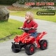 preview thumbnail 14 of 18, Battery Powered Electric Ride on Toy with Music Red