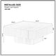preview thumbnail 3 of 18, Modern Handcraft Drum Square Wooden Coffee Table