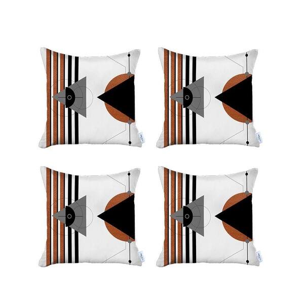 Orange and Ivory Boho Chic Pillow Covers Bed Bath & Beyond 34261189