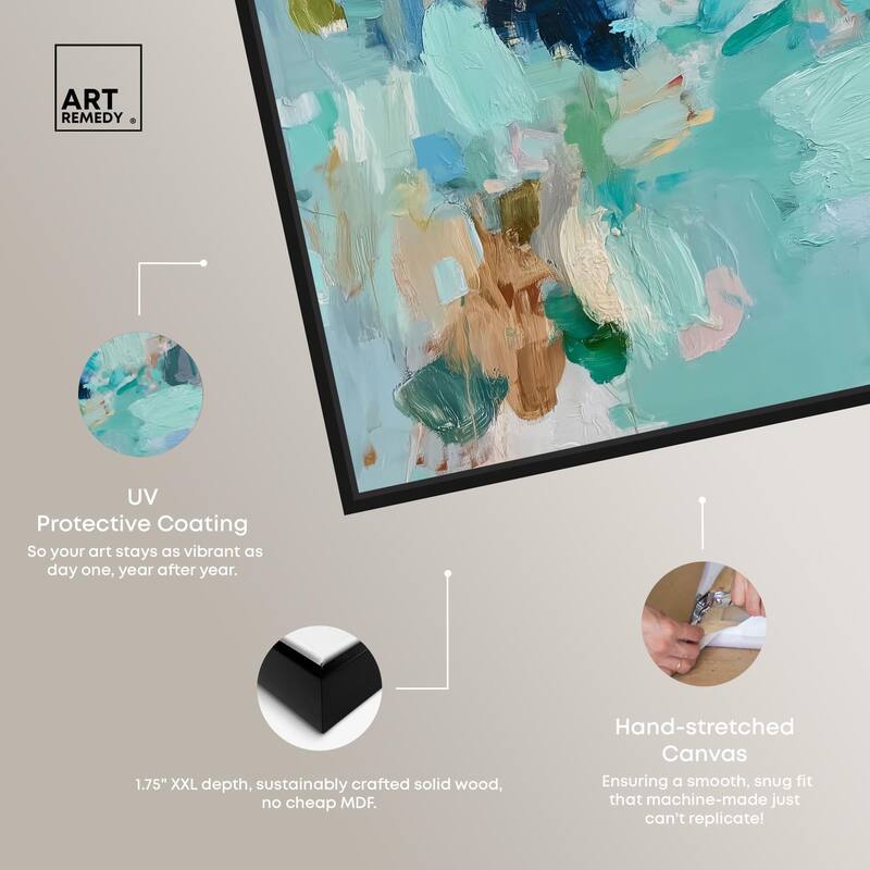Layers of Feeling II Canvas by Art Remedy