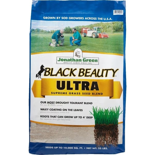 Shop Jonathan Green 10323 Black Beauty Ultra Grass Seed Mixture Up To 10000 Sqft 25lb 25 Lb Overstock 25412023