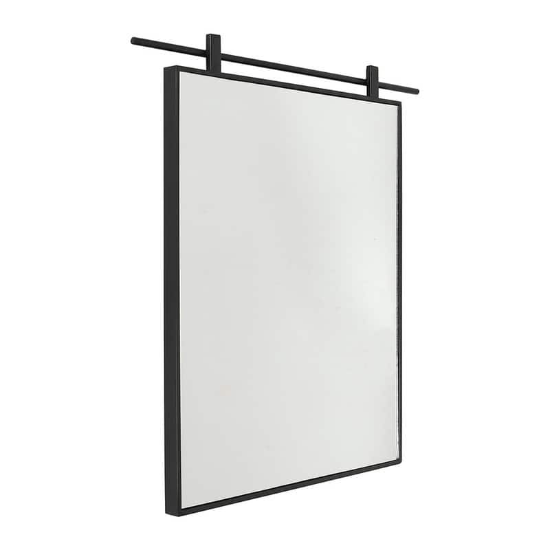 Solene Metal Farmhouse Wall Mirror - 25.5"H x 19"W x 1.25"D