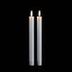 preview thumbnail 2 of 0, FIA Wick White Taper Candle (Set of 2)
