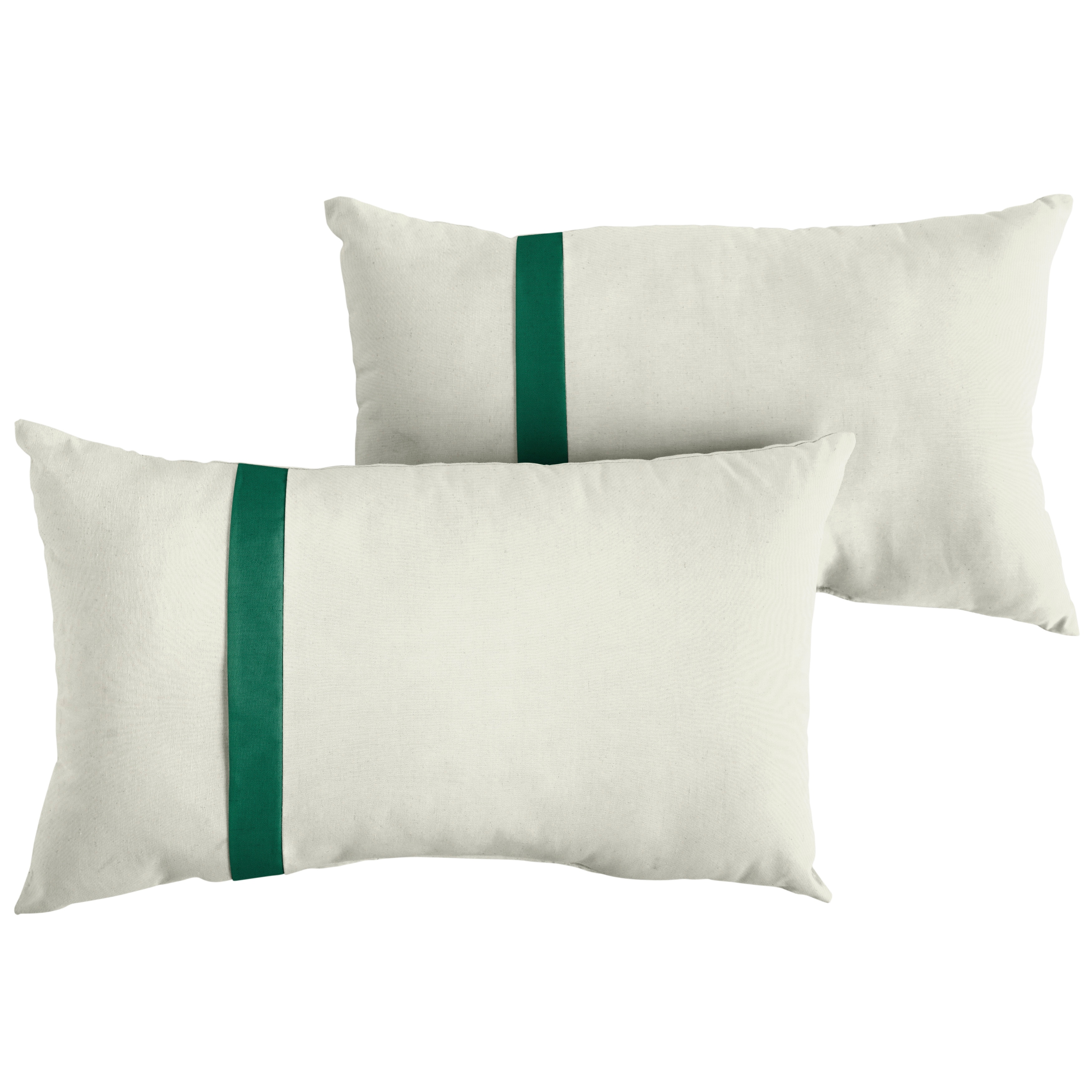 Sorra Home Sunbrella Outdoor Single Large Flange Pillow Set of 2