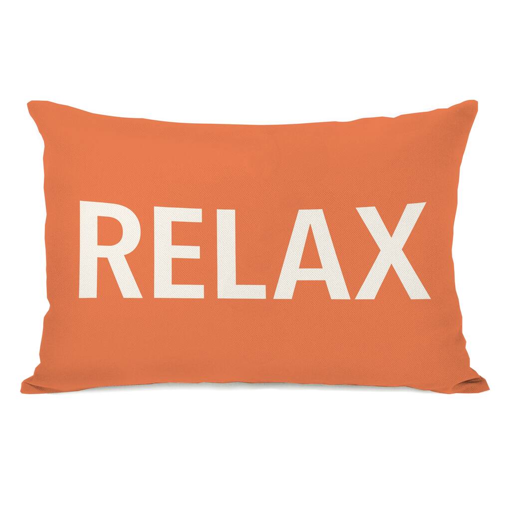 Relax Tangerine - Lumbar Pillow