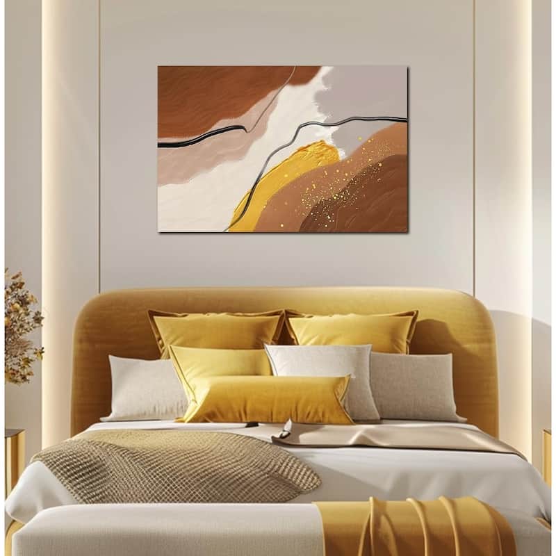 Wall Decor Mid Century Modern Prints Pictures Abstract Geometric
