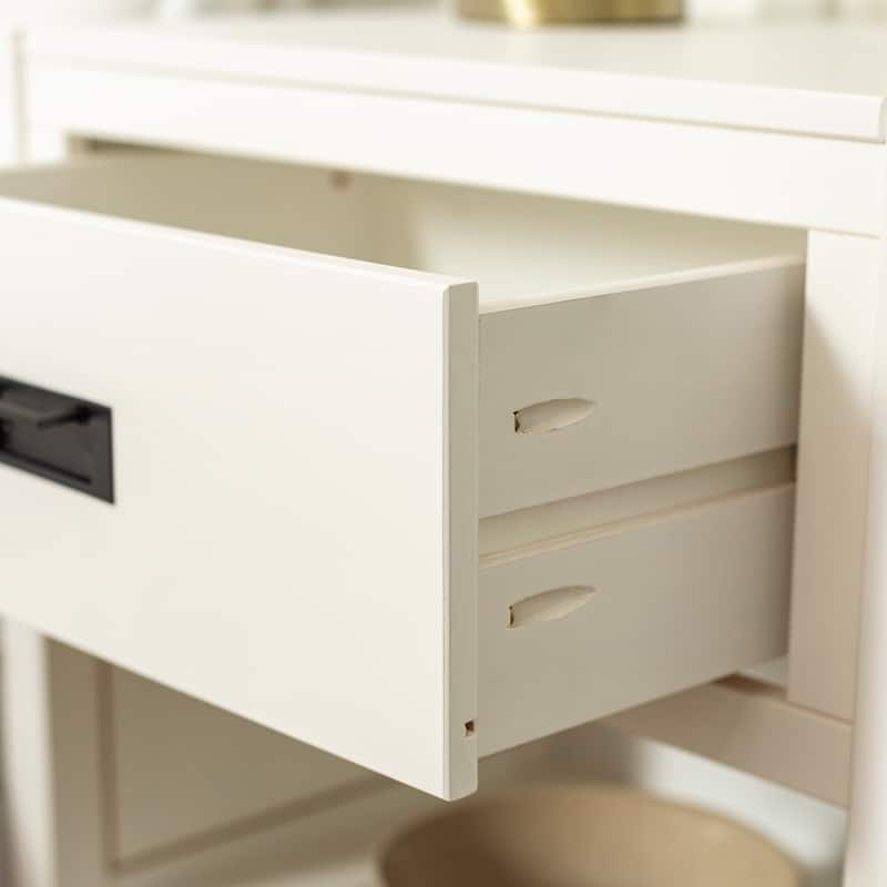 Middlebrook Solid Wood Modern 1-Drawer Nightstands, Set of 2