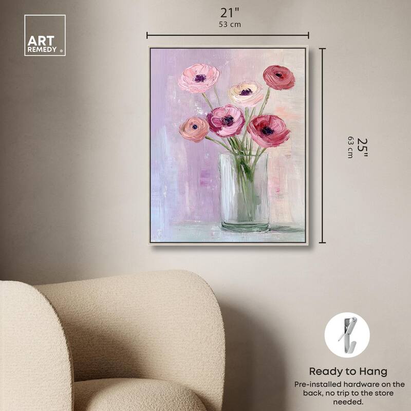 Glass and Grace Canvas by Art Remedy