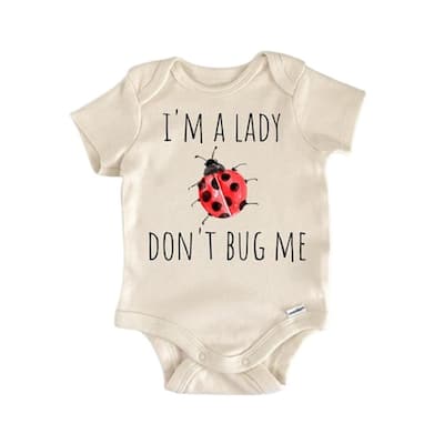 Love Bug Lady Bug Caterpillar Cricket - Baby Boy Girl Clothes Infant Bodysuit Funny