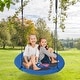 preview thumbnail 40 of 114, Goplus 40" Flying Saucer Tree Swing Indoor Outdoor Play Set Kids - See Details