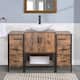 Option white ceramic boat sink