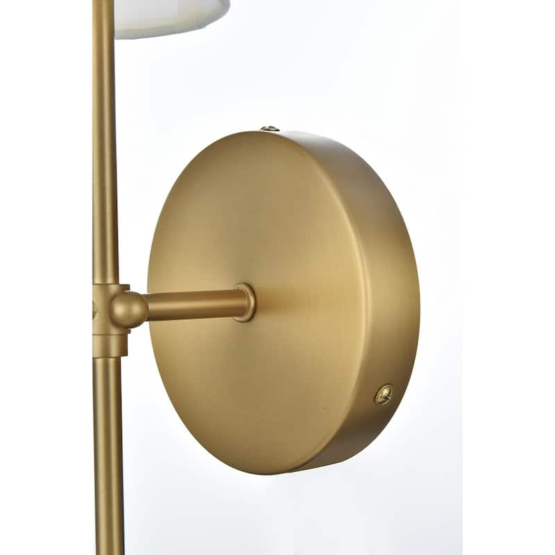 Elegant Lighting Mel Single Light 16" Tall Bathroom Sconce