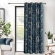 preview thumbnail 7 of 18, DriftAway Christopher Peacock Floral Pattern Blackout Window Curtain Grommet 2 Layers