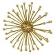 preview thumbnail 5 of 5, Uttermost Aga Gold Metal Wall Decor, S/3 - 11 W x 7.25 H x 11 D (inches)