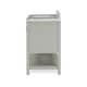 preview thumbnail 18 of 16, Furniture of America Anya 37" Single Bathroom Vanity with White Carrera Marble Top and Undermount Sink