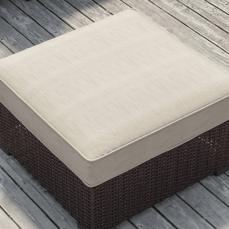 Corvus Oreanne 11-piece Wicker Patio Fire Pit Set